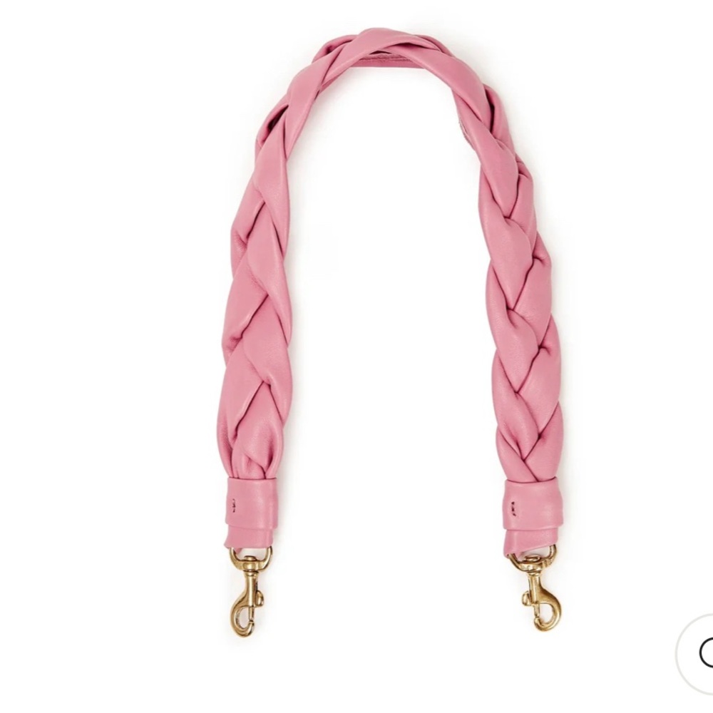 ISO Pink Braided Bag Strap